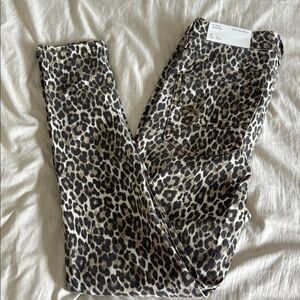 American Eagle Outfitters Leopard Print Pants